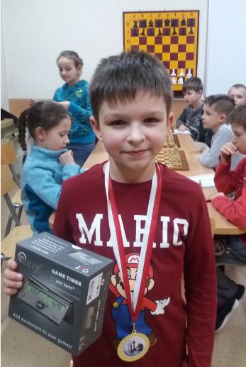 Filip Kudraszow lat 7