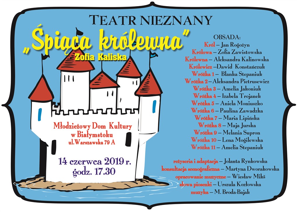201906 plakat Spiące krolewna