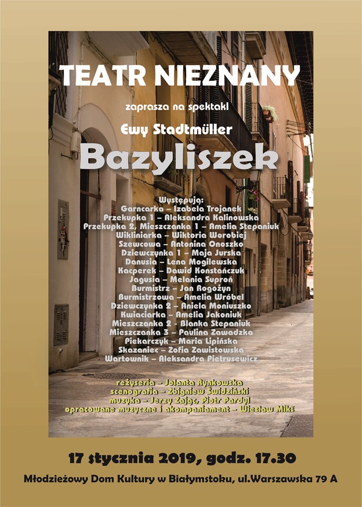 Bazyliszek spektakl na choinke