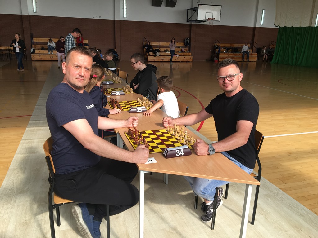 Panowie Marek i Krzysztof przed 7 rundą