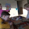 11. "Prace nad scenografią " Ani, Karola i Justysi