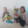 7. Robot Bobo i garaż - Julitka i Mateusz