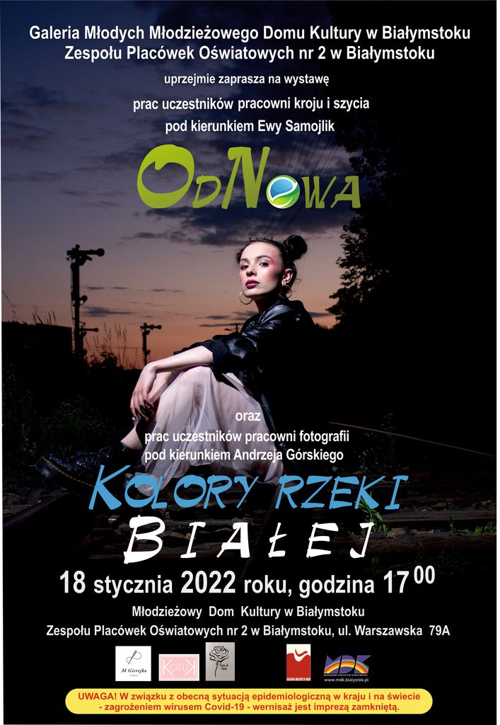 Afisz Od Nowa i Kolory Rzeki Białej