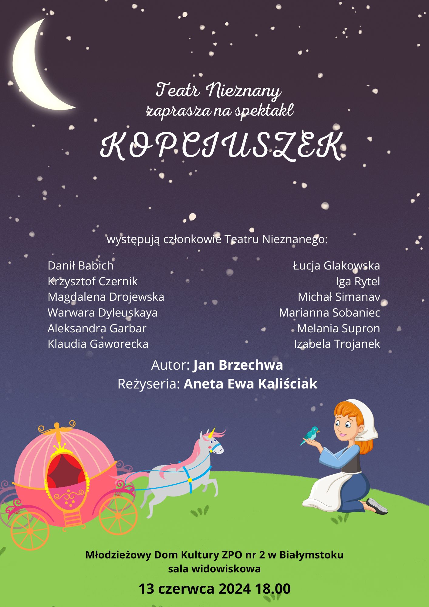 KOPCIUSZEK plakat