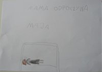 3. "Mama odpoczywa" Maja B.
