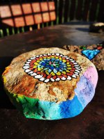 15. Kamień mandala - Krysia B.