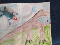 4. "Dino" Hania Ł oraz Ania i Ola