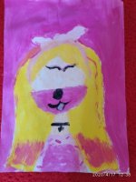 1. "Dziewczyna w masce"- Faustyna S.